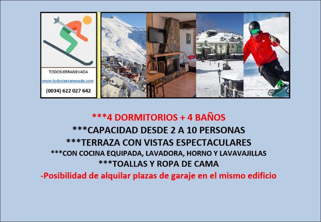 TODOSIERRANEVADA - Dúplex 4 Dormitorios - VISTAS ESPECTACULARES A LA MONTANA Sierra Nevada Exterior foto